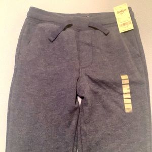 OshKosh joggers sweatpants NWT blue boys size 8